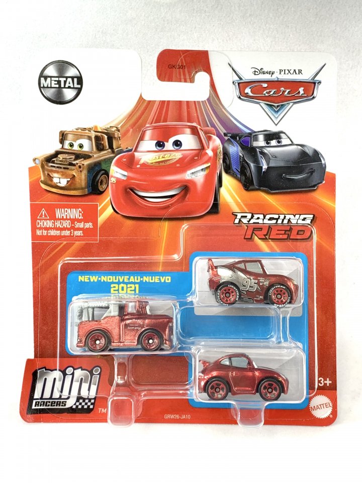 MINI RACERS 3-PACK 2021 レーシングレッド SERIES 3-pack