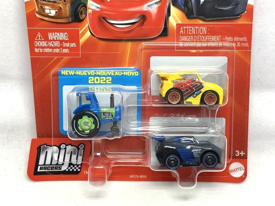 MINI RACERS 3-PACK 2022 クラッチエイド・レーシングトラクター / ラスティーズ・クルーズ・ラミレス / ジャクソン・ストーム