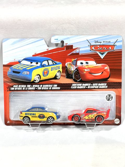 RACE OFFICIAL TOM and LIGHTNING McQUEEN (CARS1) 2022 