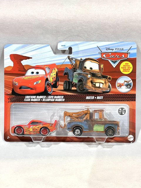 MATER (with working Hook) and ROAD REPAIR McQUEEN 2022