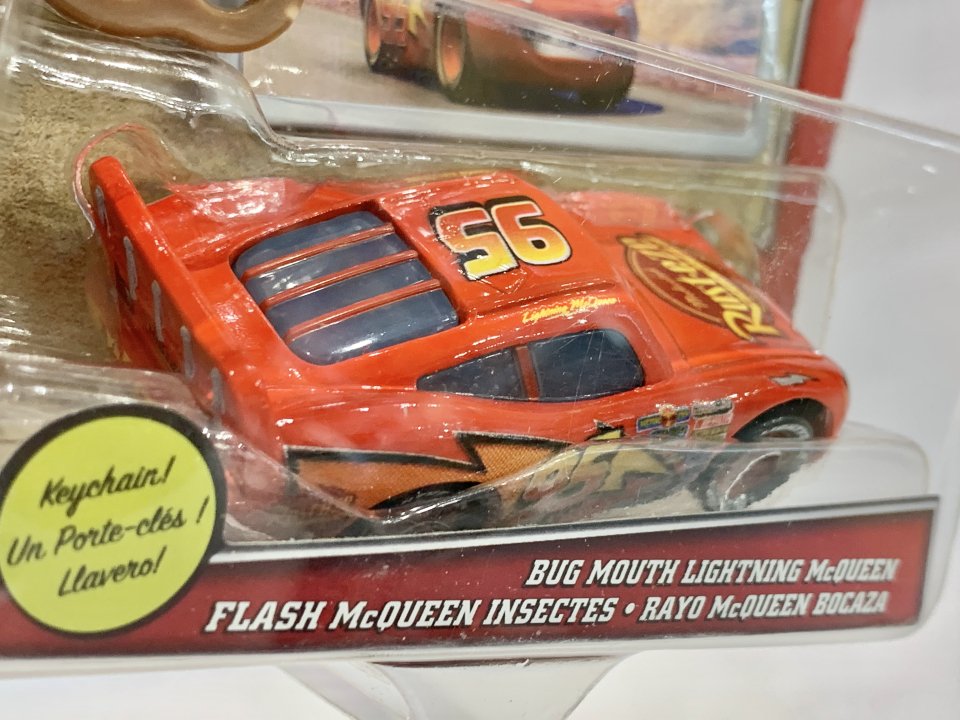 BUG MOUTH LIGHTNING McQUEEN With Keychain RSC 2021