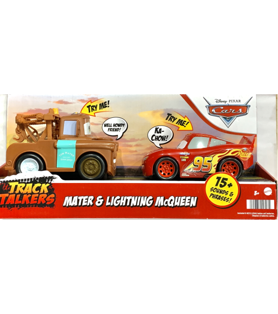TRACK TALKERS MATER AND LIGHTNING McQUEEN 2022