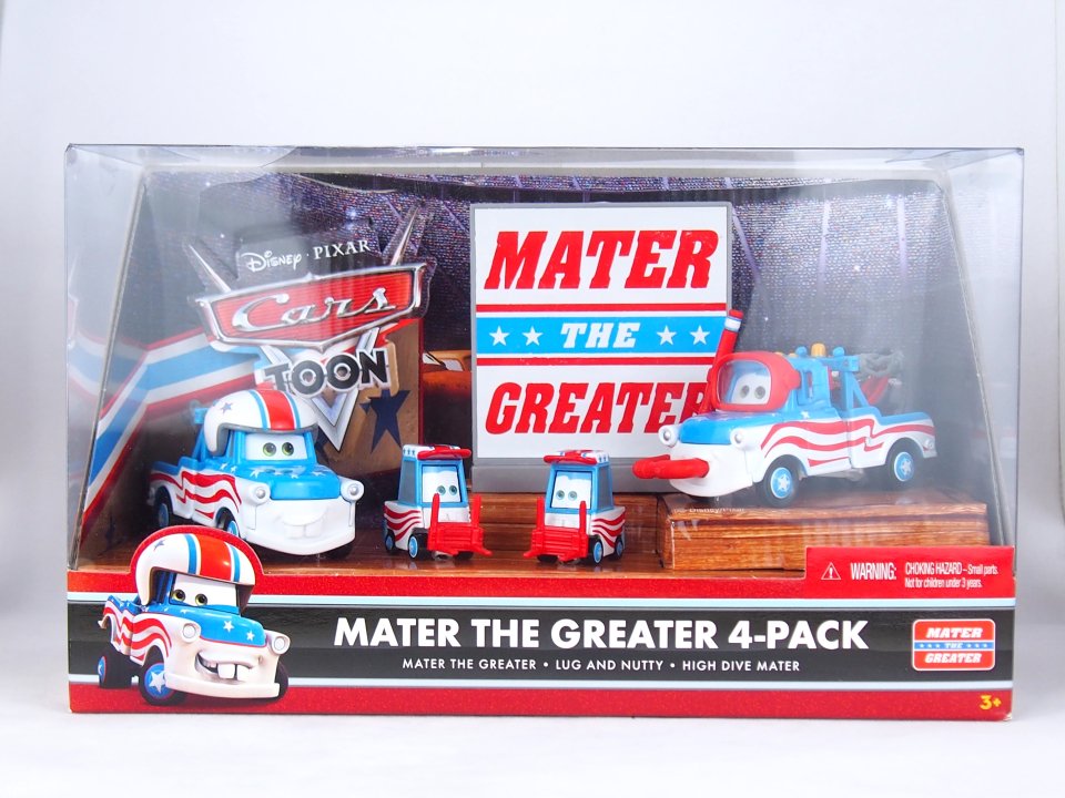 MATER THE GREATER 4-PACK スタントメーター ＊クラック有り