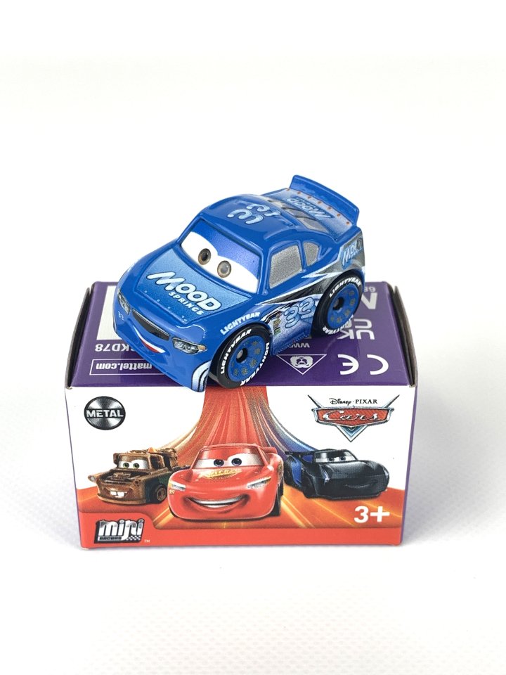 マテル カーズ RACE DAMAGED MOOD SPRINGS ミニカー キャラクターカー レース ダメージ ムードスプリングス レア MATTEL  CARS -