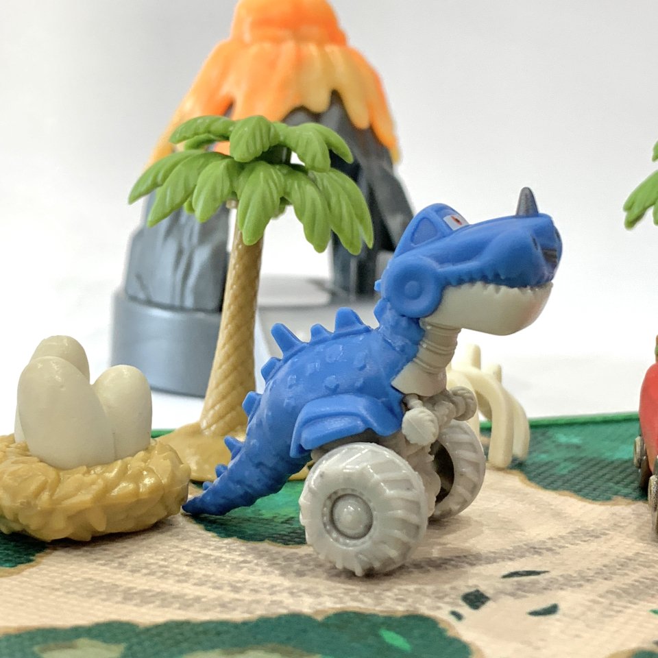 CARS ON THE ROAD / DINO PARK PLAYSET 2022 MINI RACERS ミニミニカーズ プレイセット