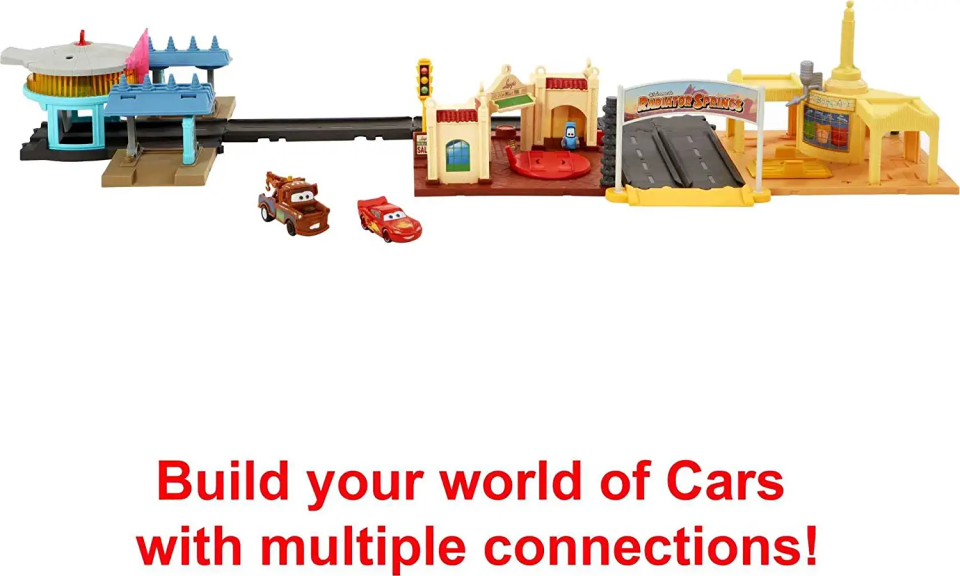 CARS ON THE ROAD RADIATOR SPRINGS TOUR PLAYSET 2022 CARS ON THE ROAD RADIATOR SPRINGS TOUR PLAYSET 2022