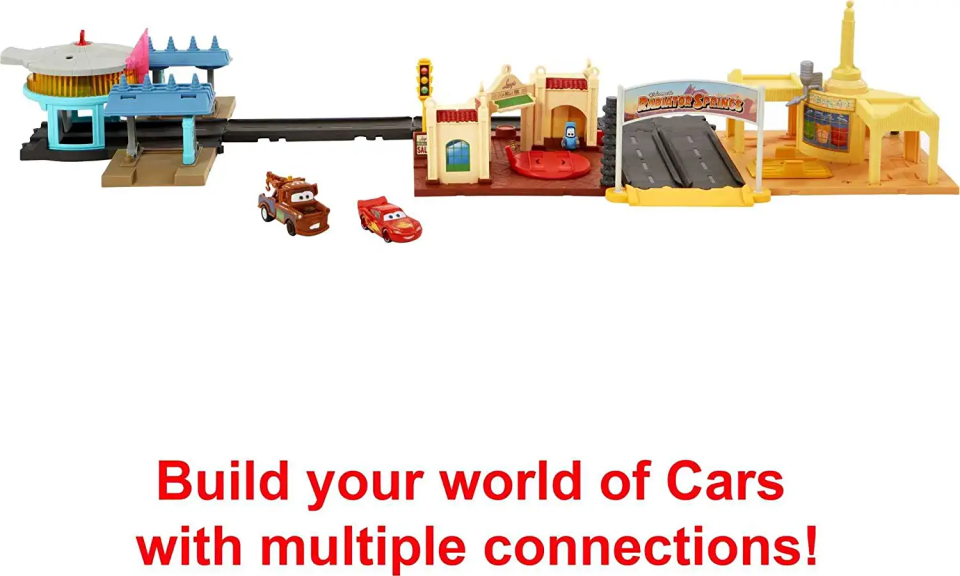 CARS ON THE ROAD RADIATOR SPRINGS TOUR PLAYSET 2022 ラジエタースプリングス ツアー プレイセット  ライトアップ