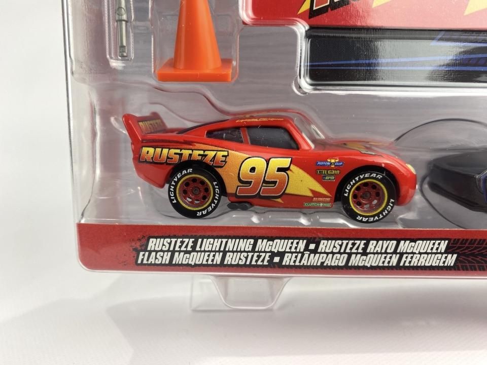 RUST-EZE LIGHTNING McQUEEN & JACKSON STORM 2-pack with