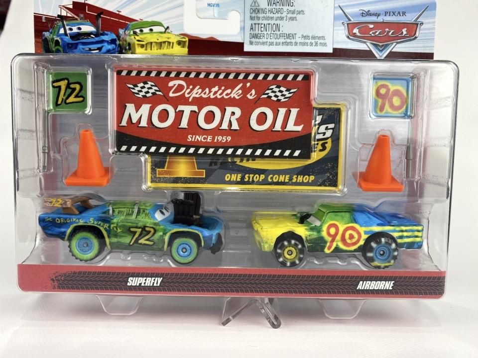 SUPERFLY AIRBORNE スーパーフライ　72 カーズ ミニカー SUPERFLY & AIRBORNE 2-pack with Accessories 2022