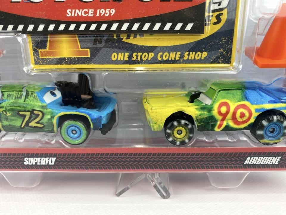 SUPERFLY AIRBORNE スーパーフライ　72 カーズ ミニカー SUPERFLY & AIRBORNE 2-pack with Accessories 2022