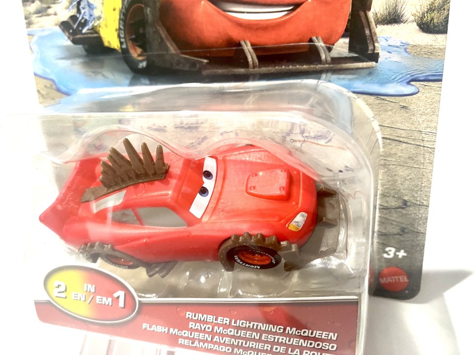 COLOR CHANGER CARS ON THE ROAD / RUMBLER LIGHTNING McQUEEN 2022