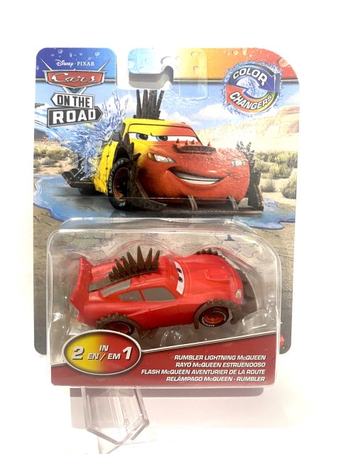 COLOR CHANGER CARS ON THE ROAD / RUMBLER LIGHTNING McQUEEN  2022