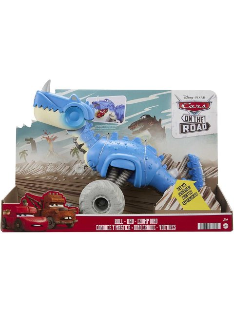 ROLL-AND-CHOMP DINO / CARS ON THE ROAD