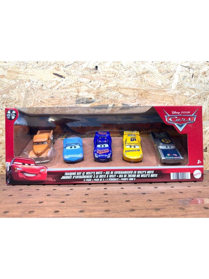 TRAINING DAY AT WILLY'S BUTTE 5-PACK 【Saludos Amigos Ramone / Fabulous  McQueen / Dinoco Cruz】2022