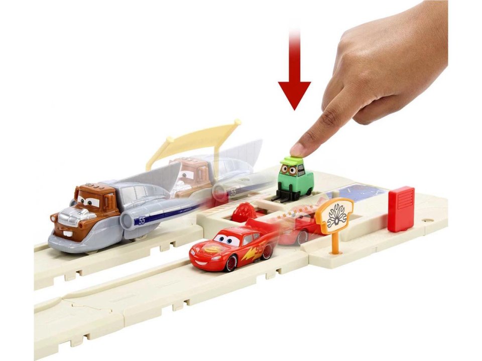 CARS ON THE ROAD SALT FLATS SUPER SPEED PLAYSET（SUPER SPEED MATER