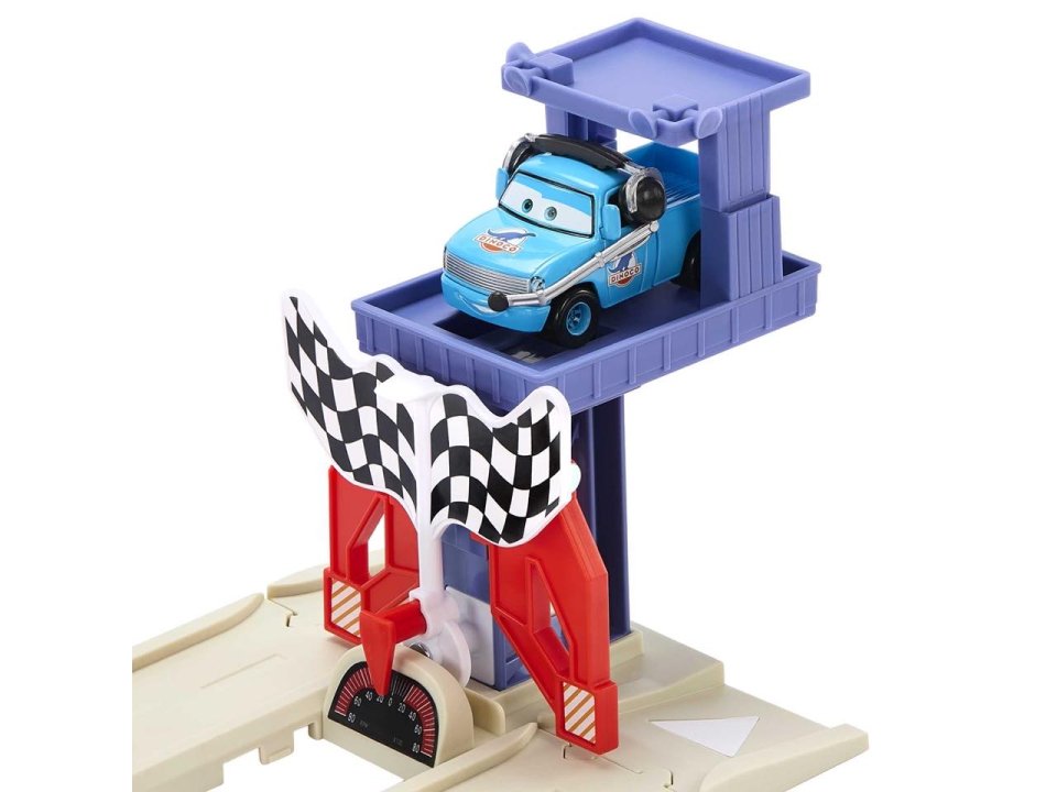 CARS ON THE ROAD SALT FLATS SUPER SPEED PLAYSET（SUPER SPEED MATER ...