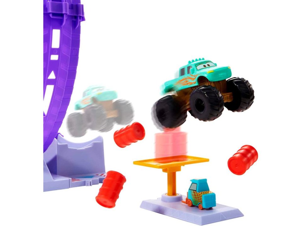 CARS ON THE ROAD SALT FLATS SUPER SPEED PLAYSET（SUPER SPEED MATER & SARA  COGGS）