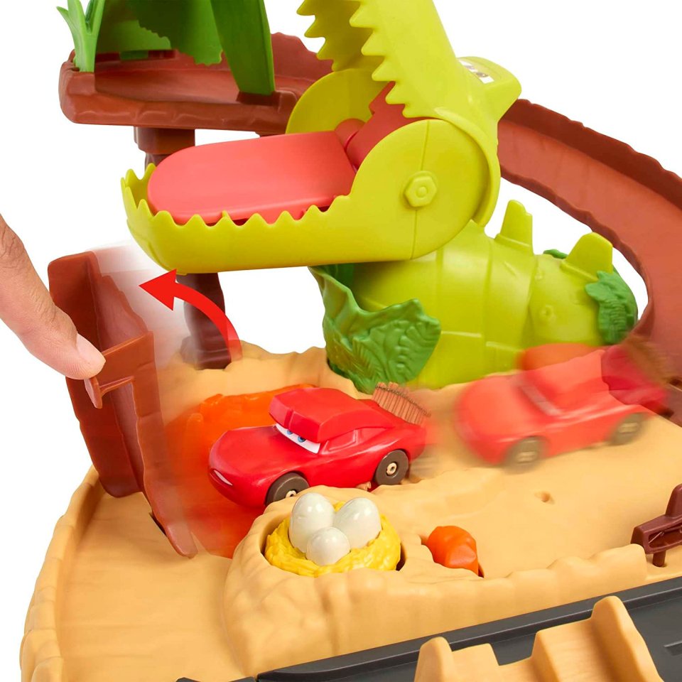 CARS ON THE ROAD DINO PLAYGROUND PLAYSET 2023 接続対応