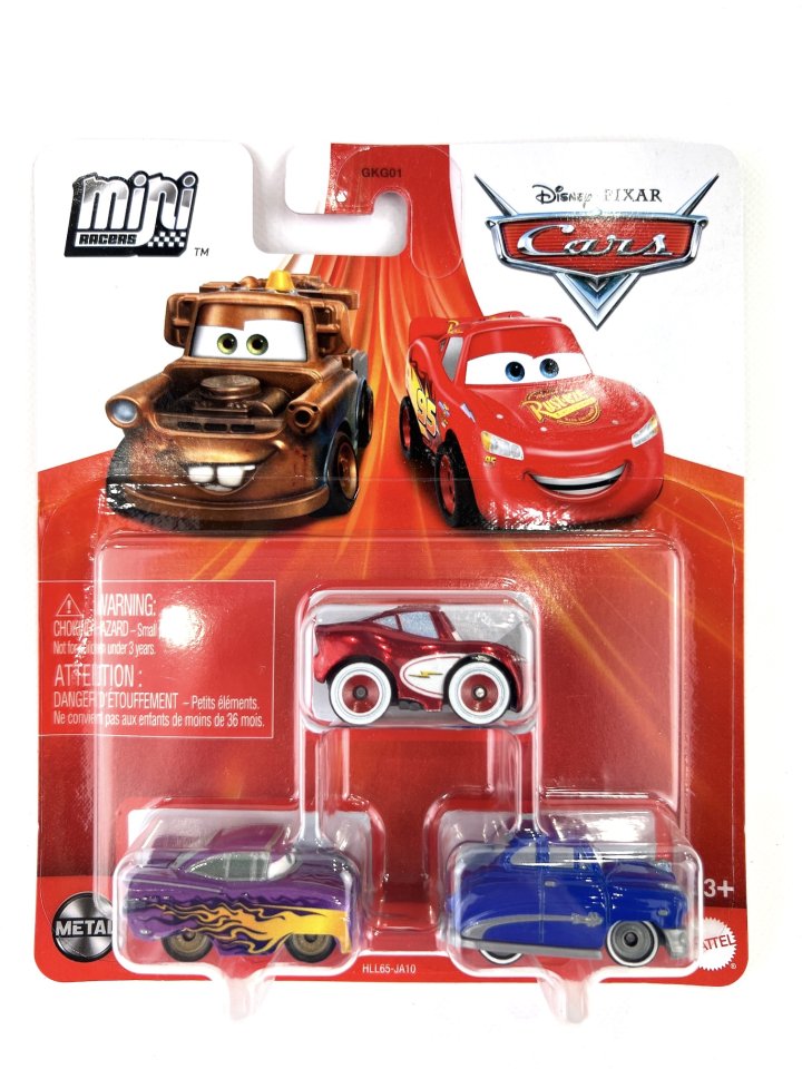 MINI RACERS 3-PACK 2023 クルージン・マックィーン / ドック