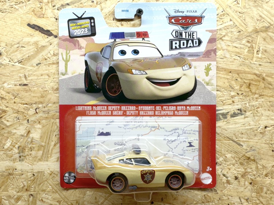 LIGHTNING McQUEEN DEPUTY HAZZARD 2023 (CARS ON THE ROAD)