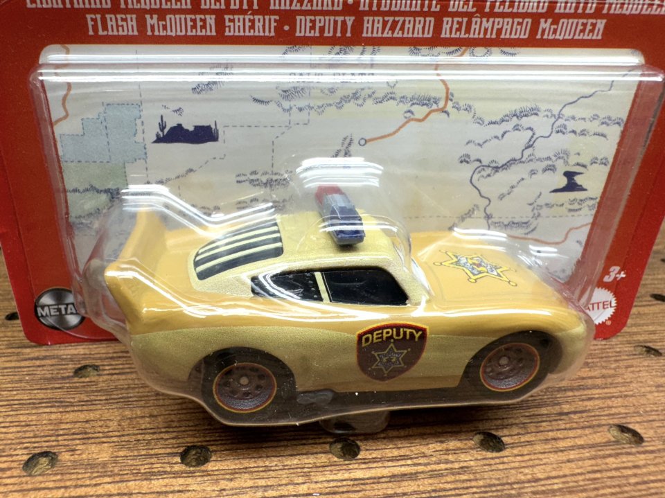 LIGHTNING McQUEEN DEPUTY HAZZARD 2023 (CARS ON THE ROAD)