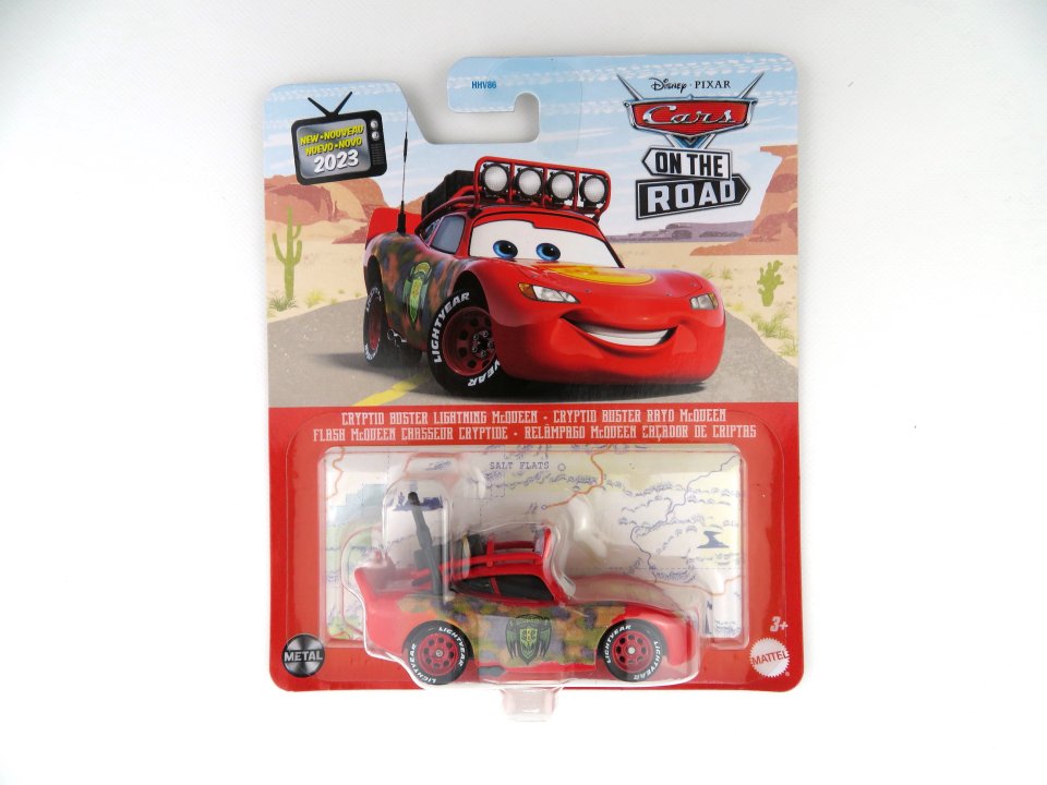 CRYPTID BUSTER LIGHTNING McQUEEN 2023 (CARS ON THE ROAD)