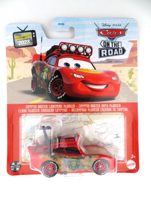 CRYPTID BUSTER LIGHTNiNG McQUEEN 2023 (CARS ON THE ROAD)