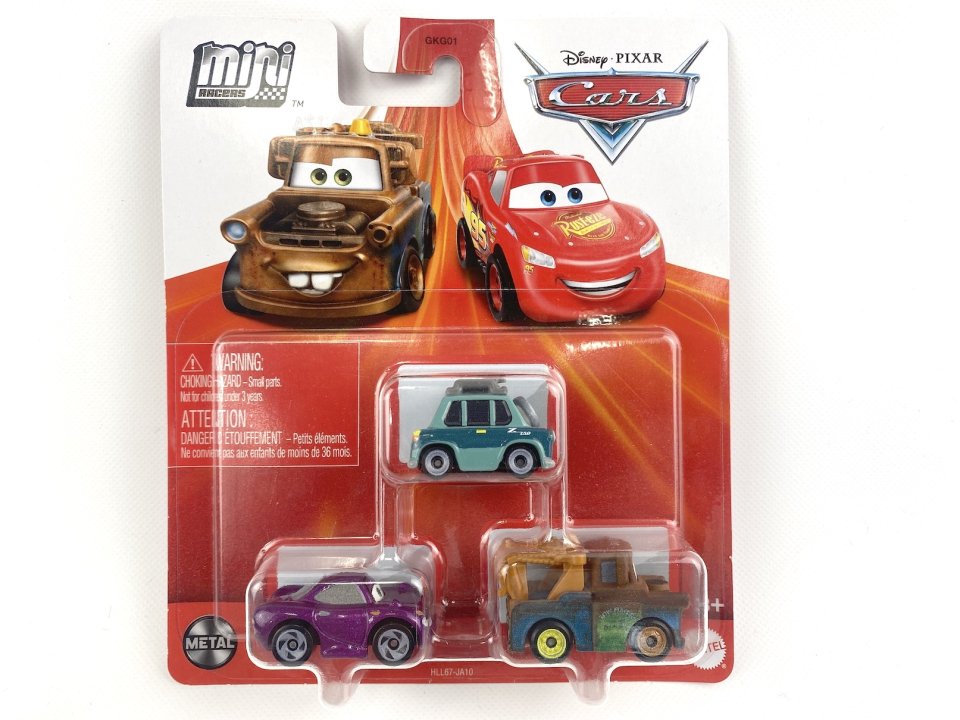 MINI RACERS 3-PACK 2023 ザンダップ教授 / ホリーシフトウェル / メーター