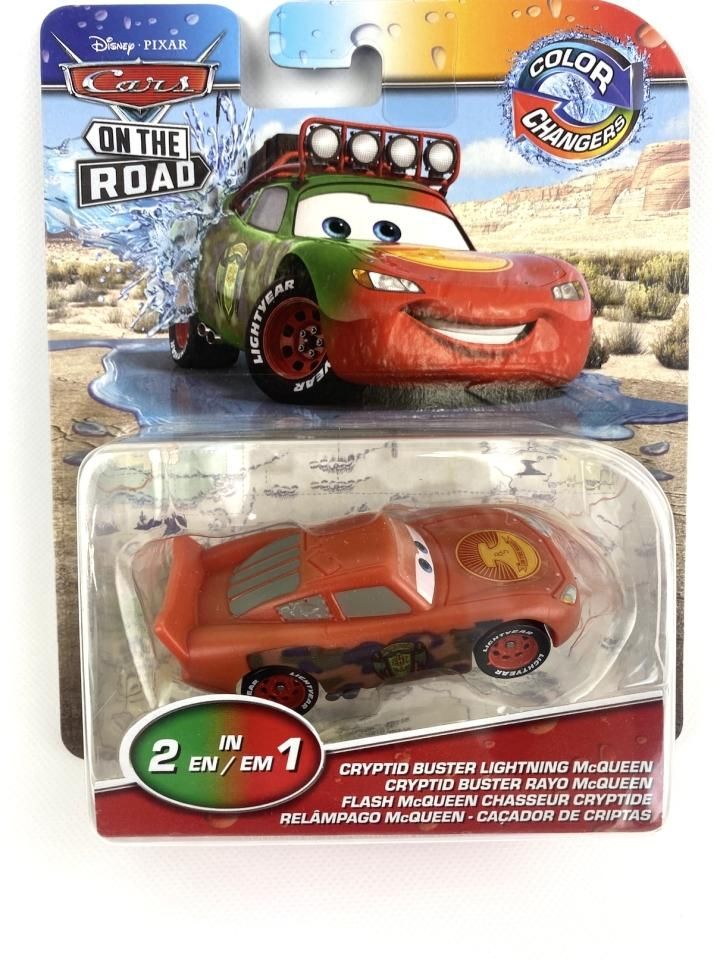 COLOR CHANGER CARS ON THE ROAD CRYPTID BUSTER LIGHTNING McQUEEN 2023