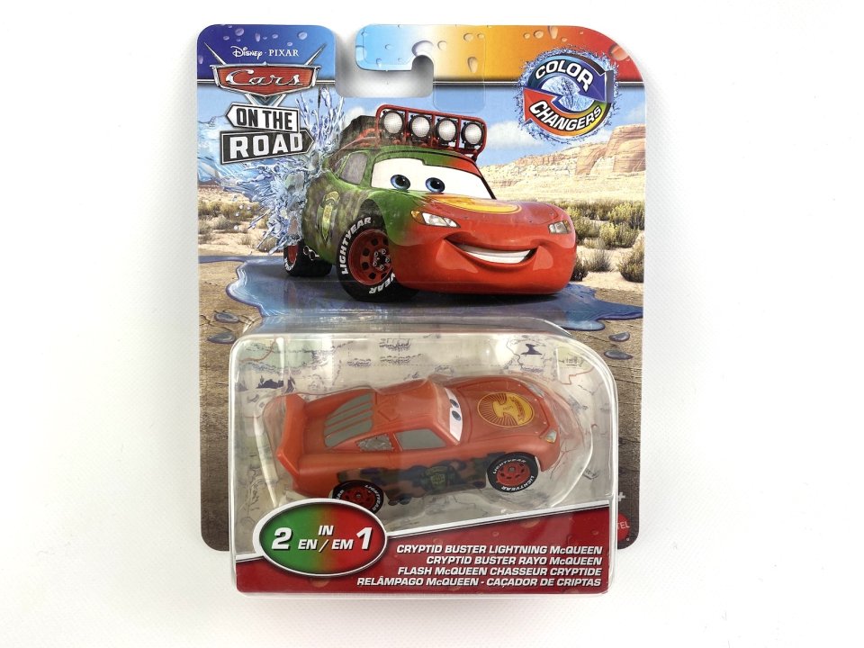 COLOR CHANGER CARS ON THE ROAD CRYPTID BUSTER LIGHTNING McQUEEN 2023