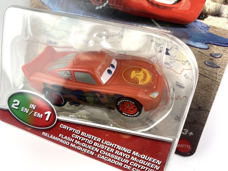 COLOR CHANGER CARS ON THE ROAD CRYPTID BUSTER LIGHTNING McQUEEN 2023