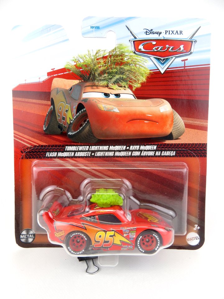 Disney Pixar Cars – Véhicule Flash McQueen arbuste 