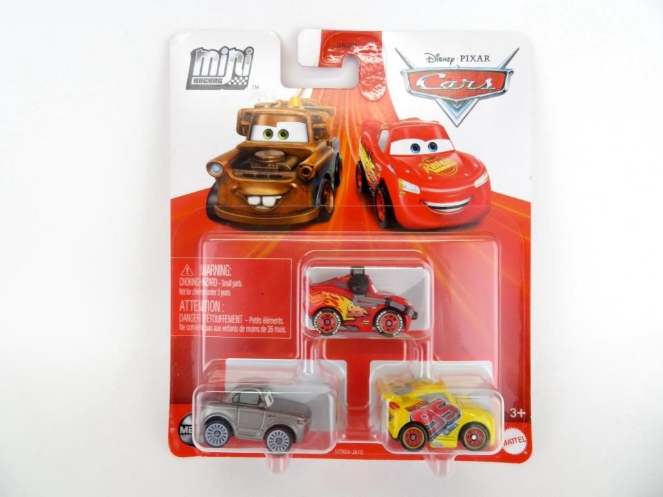 MINI RACERS 3-PACK 2023 LMQ with ヘッドセット (C3 黄色リム