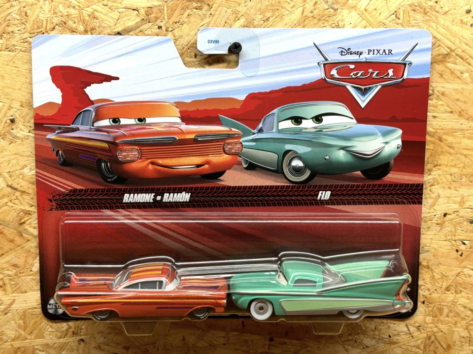 CARS ON THE ROAD RAMONE  and FLO 2024 2-pack