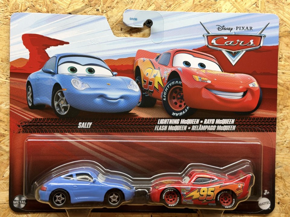 SALLY and LIGHTNING McQUEEN (CARS1) 2024 2-pack 