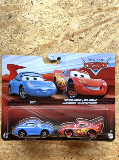 SALLY and LIGHTNING McQUEEN (CARS1) 2024 2-pack 