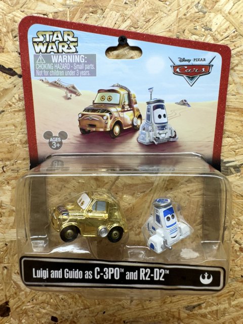 STAR WARS x CARS! LUIGI and GUIDO  as C-3PO and R2-D2 2013ǯ