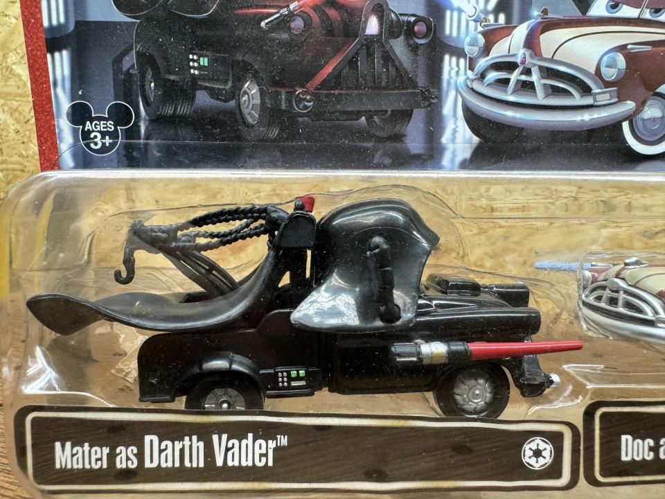 Disney Pixar Cars Star Wars Mater as Darth Vader Exclusive
