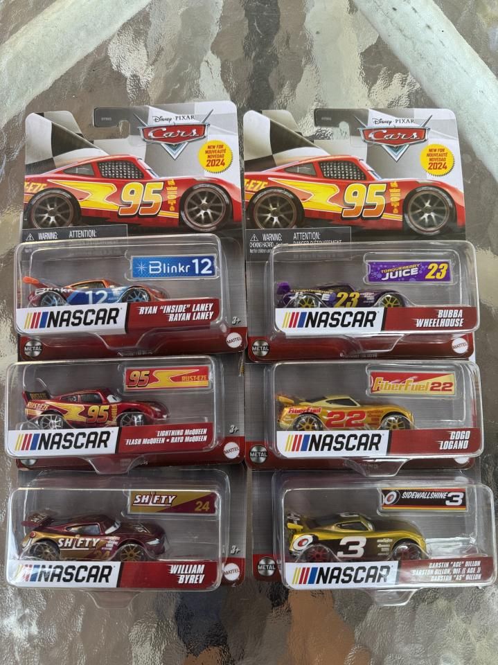 コマたろう出品　NASCAR ミニカー セット NASCAR SERIES 2024 6種セット