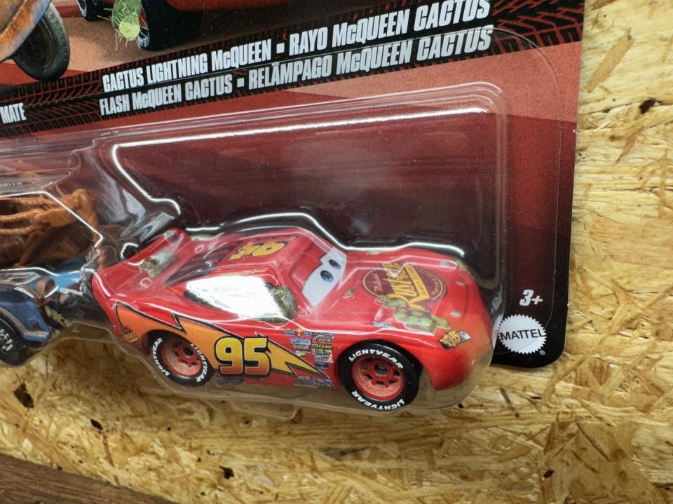 MATER (with working Hook) and CACTUS LIGHTNING McQUEEN 2025