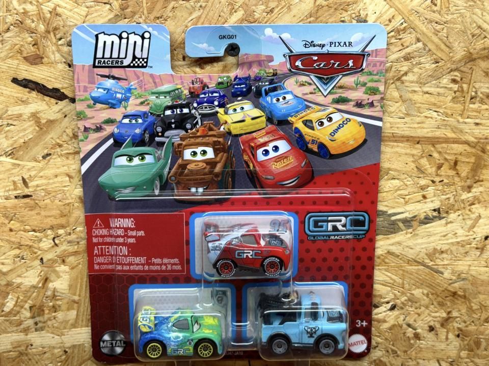 MINI RACERS 3-PACK 2025 GRC ライトニングマックイーン / カルラ