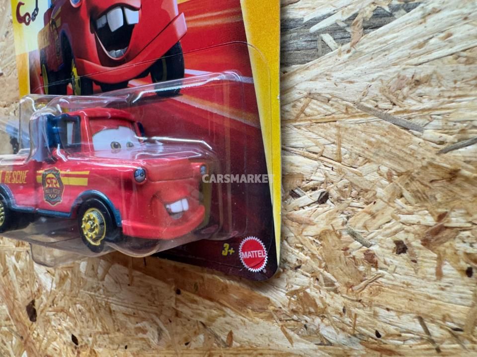 未開封/マテル社ミニカーメガサイズ/ディズニーcarsカーズ/RESCUE RACE & RESCUE MATER 2025