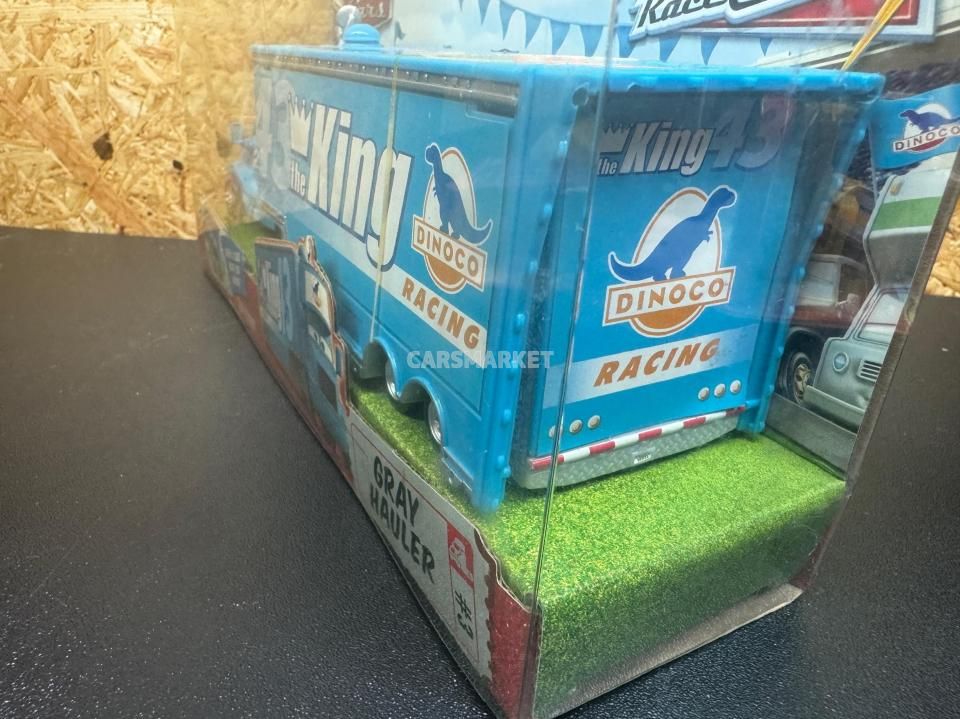 1月1日まで専用＊カーズ マテル GRAY HAULER ダイナコ ミニカー GRAY HAULER (DINOCO THE KING ) ROR 2009