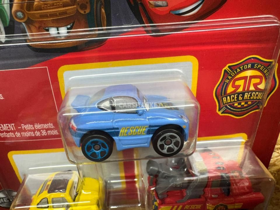 【450円引】　mit出品　メーター　ルイジ　グイド　カーズ ミニカー マテル カーズ グイド ルイジ グリーンフラッグ 新品未開封 ミニカー