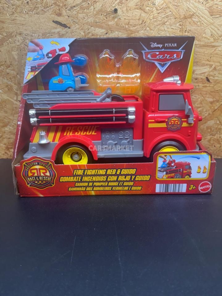 FIRE FIGHTING RED PLAYSET 2025 RACE & RESCUE