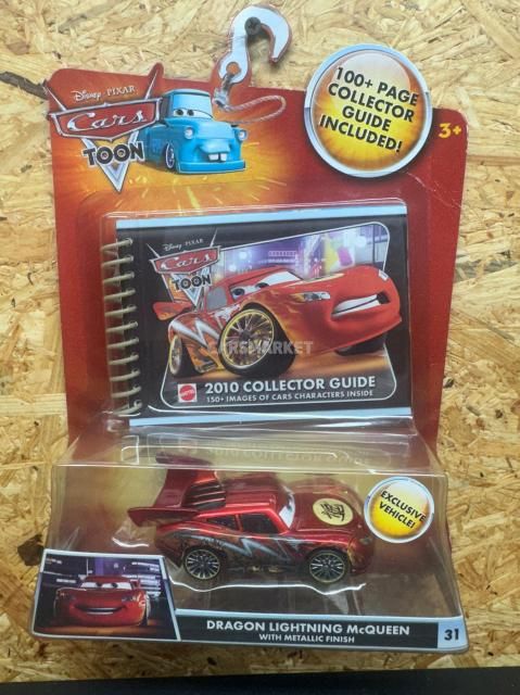 澯᡼ͭòDRAGON LIGHTNING McQUEEN with METALLIC FINISH (OIL STAINS) 2010