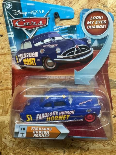 FABULOUS HUDSON HORNET (RED Wheels)  LOOK EYES CHANGE 2011 NS版 #010