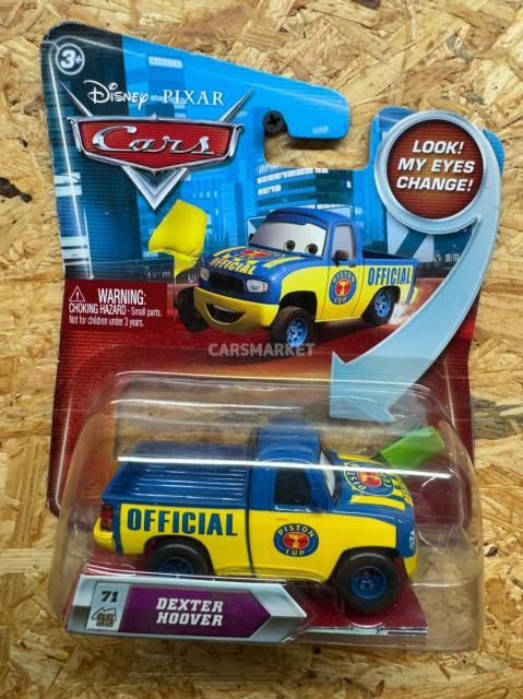 DEXTER HOOVER with GREEN FLAG LOOK EYES CHANGE 2010 NS #065