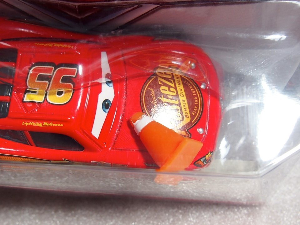 MATTEL 2013 Disney-PIXAR "CARS" LIGHTNING McQUEENS "LIGHTNING McQUEEN WITH CONE"　マテル　「カーズ」　ライトニングマックイーンズ　「ラ khxv5rg