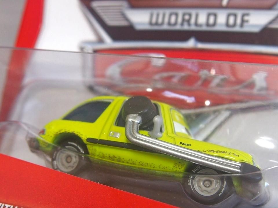 Disney Pixar Cars Cars 2 Professor Z Acer With Helmet 155